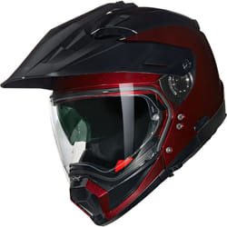 Nolan N70-2X 06 Classico Nobile N-Com Casque de motocross, rouge, taille S pour Hommes