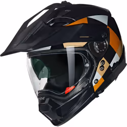 Nolan N70-2X 06 Ruvido N-Com Casque de motocross, noir-gris-brun, taille M pour Hommes