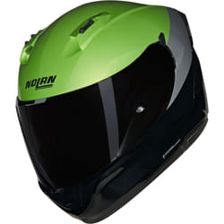 Nolan N60-6 Verniciatura Speciale Casque, noir-gris-vert, taille M pour Hommes