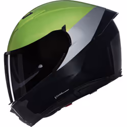 Nolan N60-6 Verniciatura Speciale Casque, noir-gris-vert, taille M pour Hommes