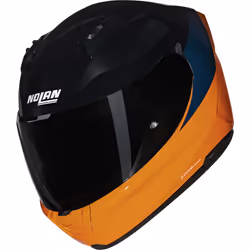 Nolan N60-6 Verniciatura Speciale Casque, noir-bleu-orange, taille S pour Hommes