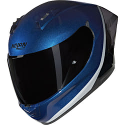 Nolan N60-6 Sport Verniciatura Speciale Casque, noir-bleu-argent, taille L pour Hommes