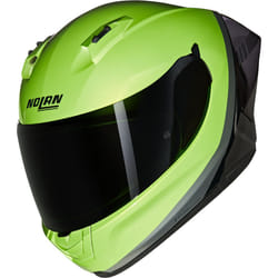 Nolan N60-6 Sport Verniciatura Speciale Casque, noir-gris-vert, taille L pour Hommes