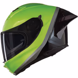 Nolan N60-6 Sport Verniciatura Speciale Casque, noir-gris-vert, taille L pour Hommes