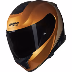 Nolan N80-8 Verniciatura Speciale N-Com Casque, noir-brun-beige, taille L pour Hommes