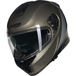 Nolan N80-8 Verniciatura Speciale N-Com Casque, noir-brun, taille L pour Hommes