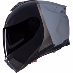 Nolan N80-8 Verniciatura Speciale N-Com Casque, noir-gris, taille 2XL pour Hommes
