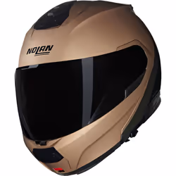 Nolan N100-6 Verniciatura Speciale N-Com Casque, noir-beige, taille XL pour Hommes