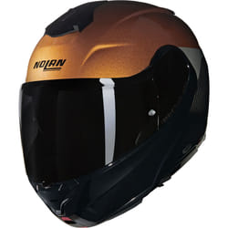 Nolan X-1005 Ultra Carbon Verniciatura Speciale N-Com Casque, noir-brun-beige, taille M pour Hommes
