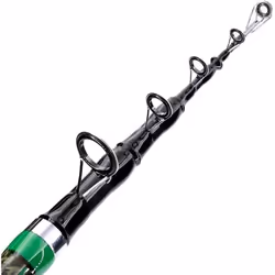 Falcon Sturgeon Compact Esturgeon 420 Canne à Pêche  Noir Vert Vario 4.20 MT X 250 Gr
