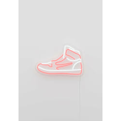 Candyshock Small "Shoe" Neon Sign Figurine lumineuse décorative Rouge LED