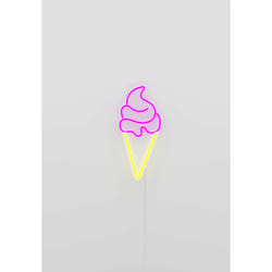 Candyshock "Ice Cream" Neon Sign Figurine lumineuse décorative