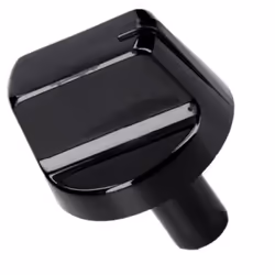 Manette bruleur gaz noire d'origine pour four, cuisinière INDESIT C00299224 Appareils compatibles : [FOUR, CUISINIÈRE INDESIT ...
