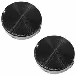 Smeg - Lot de 2 filtres charbon KITFC155 CR490 150X30 mm (KITFC155, EFF75) Hotte aeg, airlux, beko, electrolux, faber, falcon, faure, franke,