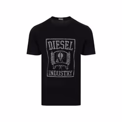 T-shirt Noir Homme Diesel RPATI