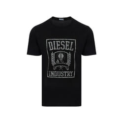 T-shirt Noir Homme Diesel RPATI