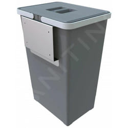 Elletipi - Easy - Poubelle encastrable, 18 l pbd sp SG34 C97 m