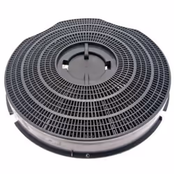 Filtre charbon rond type 30 235mm 220g (à l'unité) pour hotte WHIRLPOOL, BAUKNECHT, ROSIERES, ARTHUR MARTIN ELECTROLUX, SCHOL ...
