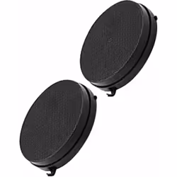 Lot de 2 filtres charbon ronds (Type 6) pour hotte AIRLUX, FALMEC Ils filtrent efficacement les vapeurs de graisse et les ode ...