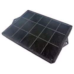 Filtre charbon rectangulaire type 160 (DKF41) (à l'unité) compatible pour hotte WHIRLPOOL, SCHOLTES, ROSIERES, BAUKNECHT, ELI ...