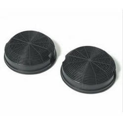 Whirlpool - Lot de 2 filtres charbon type 47 150X50 mm (484000008784, CFC0141497) Hotte aeg, ariston hotpoint, bauknecht, electrolux, elica,