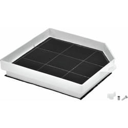Bosch - Filtre charbon (à l'unité) d'origine 255X246X47 mm (00299600) Hotte neff, siemens, viva