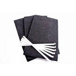 Fagor - Lot de 3 filtres charbon (avec tiges de fixation) (74X7954) Hotte mastercook, brandt sauter