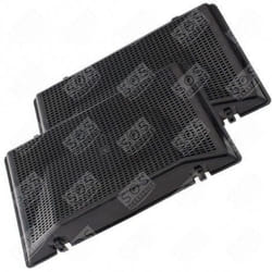 LOT DE 2 FILTRES CHARBON TYPE 37 AMC962 HOTTE - 484000008786 481249038015