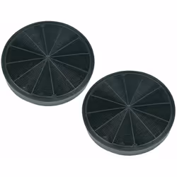Lot de 2 filtres charbon type 196 compatible pour Hotte ROBLIN, ARISTON HOTPOINT, FRANKE, DE DIETRICH, AEG, ZANUSSI, ELECTROL ...