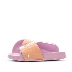 Claquettes - KAPPA - Fille - Dessus synthétique - Semelle EVA - Violet