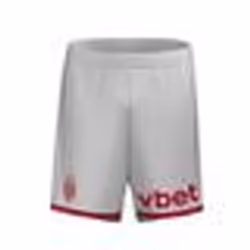 Short de match - AS Monaco - Kombat Ryder Pro - Blanc rouge - Homme - 23/24
