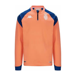 Veste de survêtement Training 1/4 zip AS Monaco Pro 7 2023/24 - orange - S