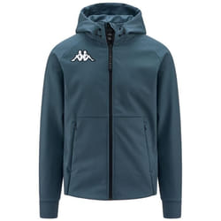 Veste de ski pour homme Kappa 6Cento 687K - Gris et noir - Manches longues - Sports dhiver - Montagne