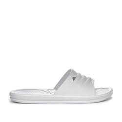 Claquettes Logo Rint pour Homme - Blanc noir