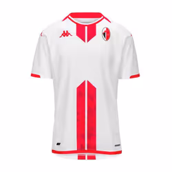 Maillot Kombat Home SSC BARI football Homme Blanc Rouge - Manches courtes - Respirant