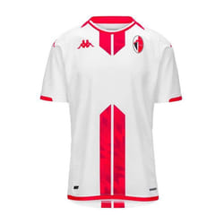 Maillot Kombat Home SSC BARI football Homme Blanc Rouge - Manches courtes - Respirant