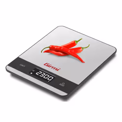 Girmi PS05 escabeaux de cuisine Acier inoxydable Comptoir Rectangle Balance de ménage électronique - Vue supplémentaire 3