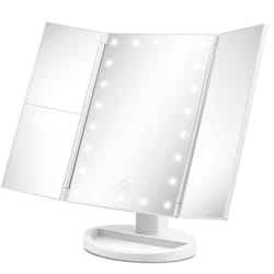Girmi BE05 miroir de maquillage Autonome Rectangulaire Blanc