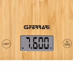G3 Ferrari G20166 escabeaux de cuisine Bambou Comptoir Rectangle Balance de ménage électronique