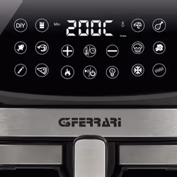 G3 Ferrari G10215 Friteuse à air chaud 9L 2200W Noir, Inox - Vue supplémentaire 8