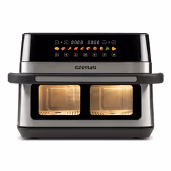 G3 Ferrari G10223 Friteuse à air chaud Double 12L 2200W Noir, Inox - Vue supplémentaire 2
