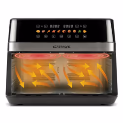 G3 Ferrari G10223 Friteuse à air chaud Double 12L 2200W Noir, Inox - Vue supplémentaire 4