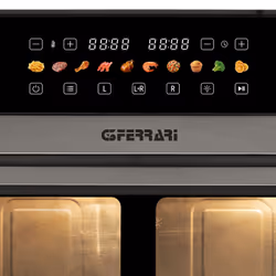 G3 Ferrari G10223 Friteuse à air chaud Double 12L 2200W Noir, Inox - Vue supplémentaire 5