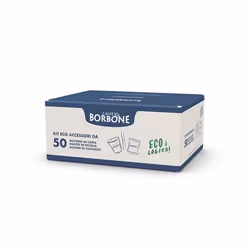 Caffè Borbone MASTERKITACC10X50PZ kit de service de table jetable 50 personne(s) 150 pièce(s)