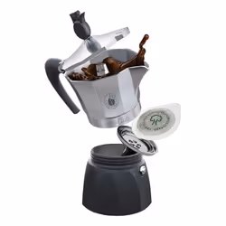 Caffè Borbone MokaCiao Manuel Cafetière à piston