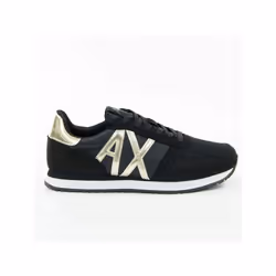 Basket Armani Exchange goldi Femme Noir
