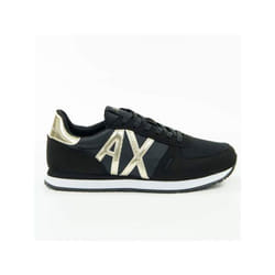 Basket Armani Exchange goldi Femme Noir