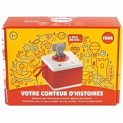Conteur dhistoires - FABA - FBF10001 - Blanc - Mélodies variées - Pour enfants dès la naissance