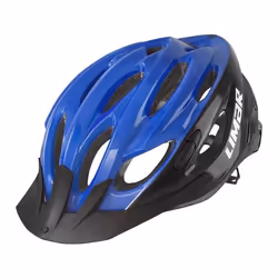 Casque de vélo Limar Scrambler - Mixte - Bleu-Noir - Monocoque en moule - 22 bouches daération