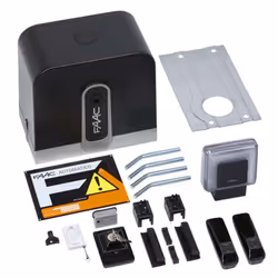 FAAC Kit RAPID (anciennement Kit CYCLO) Automatisme électromécanique 24V Poids max. du vantail 800 kg Vitesse max. 18 m/min.  ...
